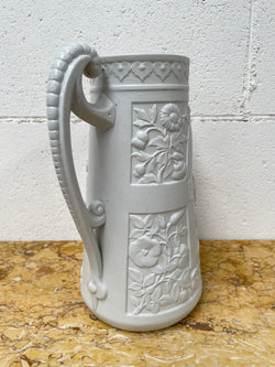 Large Moulded Stoneware Pitcher | Antique & Vintage | Moonee Ponds Antiques | Australia Wide Delivery