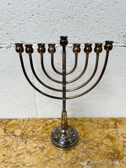 Vintage 9 Light Hannukah Menorah | Antique & Vintage | Moonee Ponds Antiques | Australia Wide Delivery