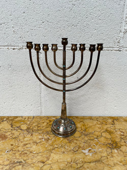 Vintage 9 Light Hannukah Menorah | Antique & Vintage | Moonee Ponds Antiques | Australia Wide Delivery