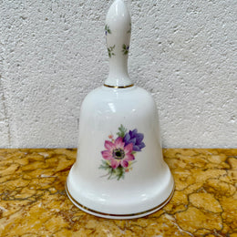 Lovely fine bone China Monthly Flower 'January' bell, made in Taiwan. It is in good original condition.