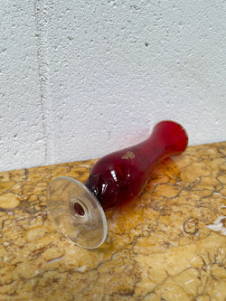 Miniature Bohemian Ruby & Gilt Vase | Antique & Vintage | Moonee Ponds Antiques | Australia Wide Delivery