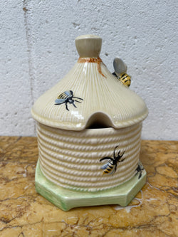Crown Devon Beehive Sugar/Honey Pot | Antique & Vintage | Moonee Ponds Antiques | Australia Wide Delivery