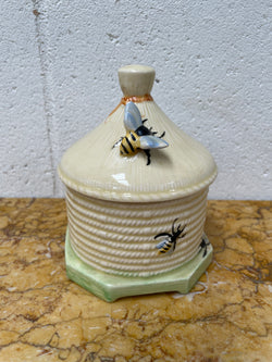 Crown Devon Beehive Sugar/Honey Pot | Antique & Vintage | Moonee Ponds Antiques | Australia Wide Delivery