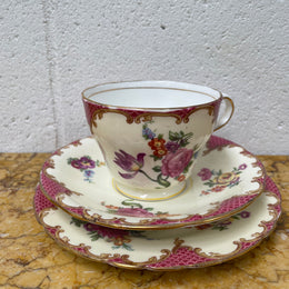 English Aynsley Trio Bone China