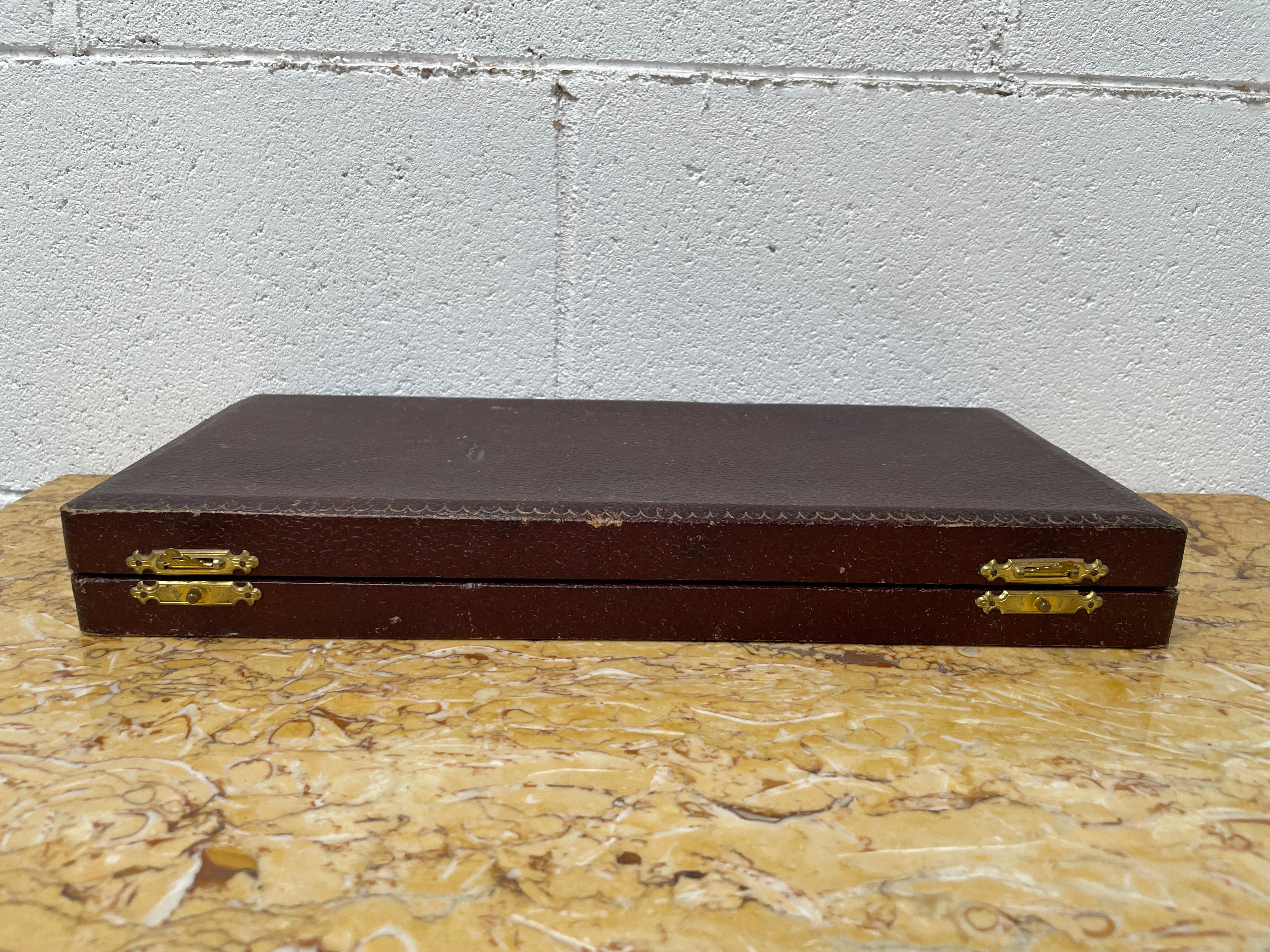Silver & Silver Gilt Fish Service In Orig Box | Antique & Vintage | Moonee Ponds Antiques | Australia Wide Delivery