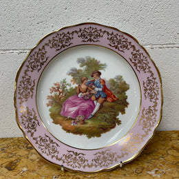 Limoges Romantic Display Plate