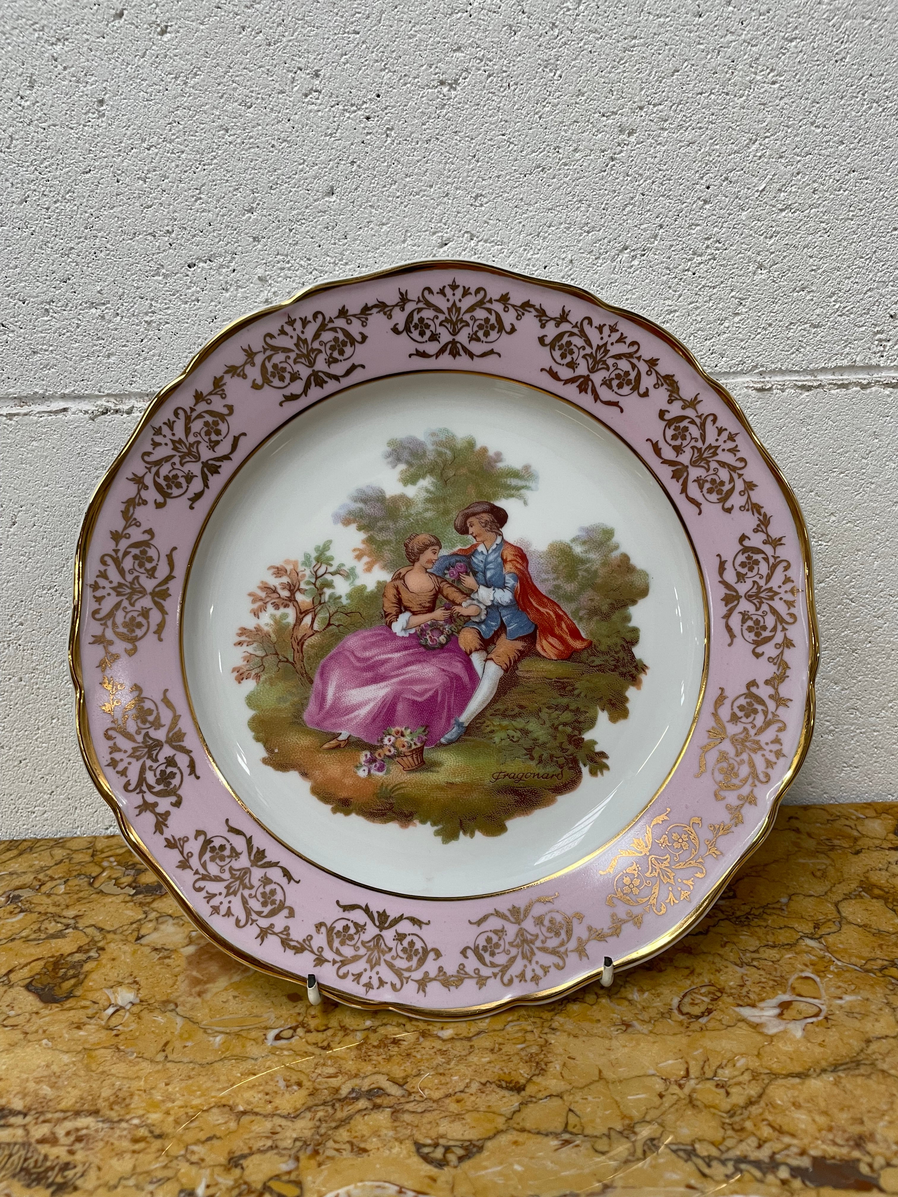 Limoges Romantic Display Plate | Antique & Vintage | Moonee Ponds Antiques | Australia Wide Delivery