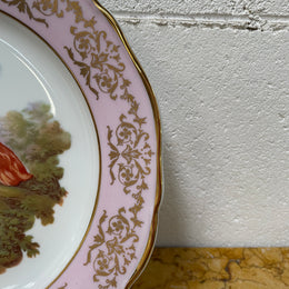 Limoges Romantic Display Plate