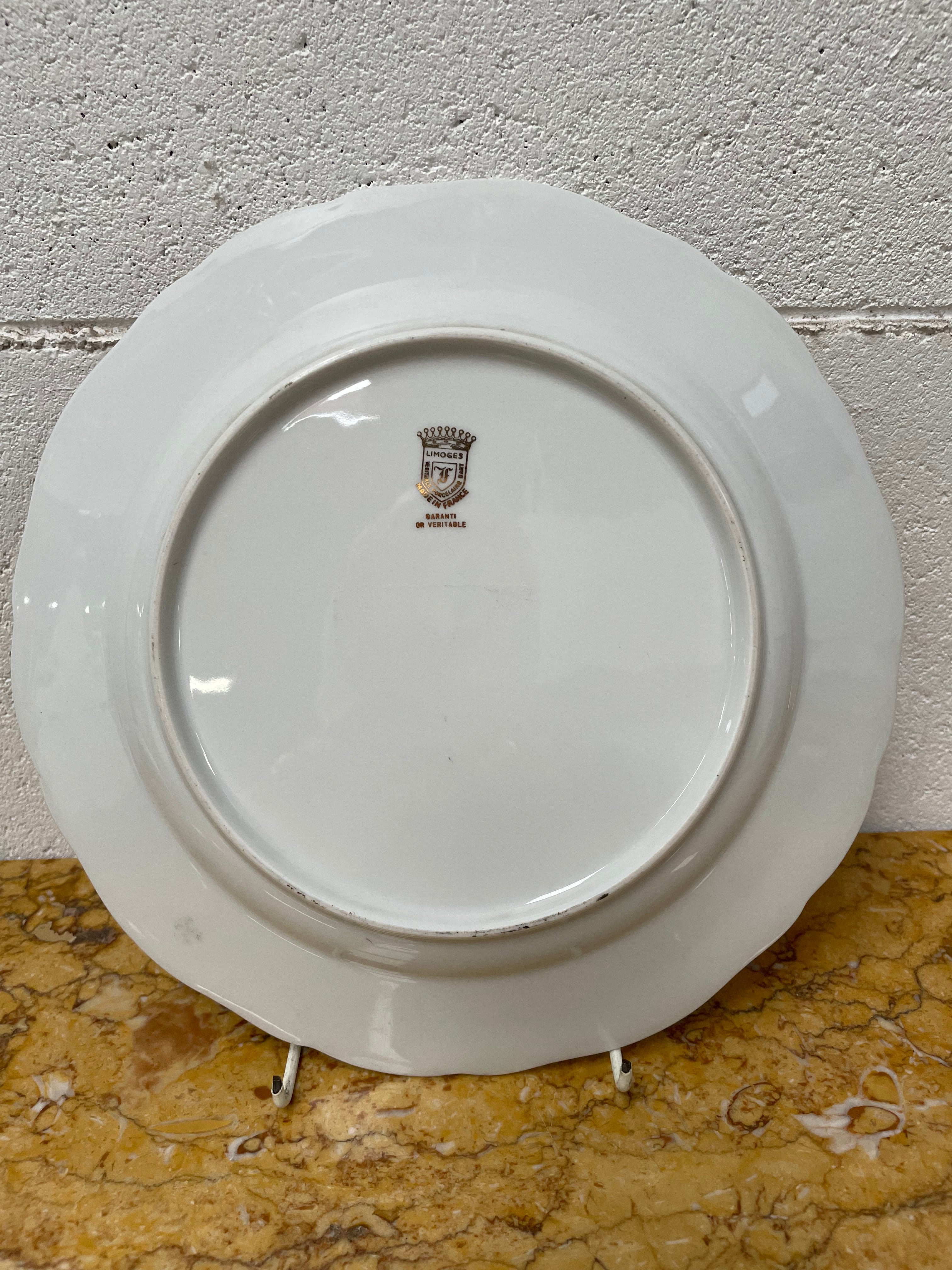 Limoges Romantic Display Plate | Antique & Vintage | Moonee Ponds Antiques | Australia Wide Delivery