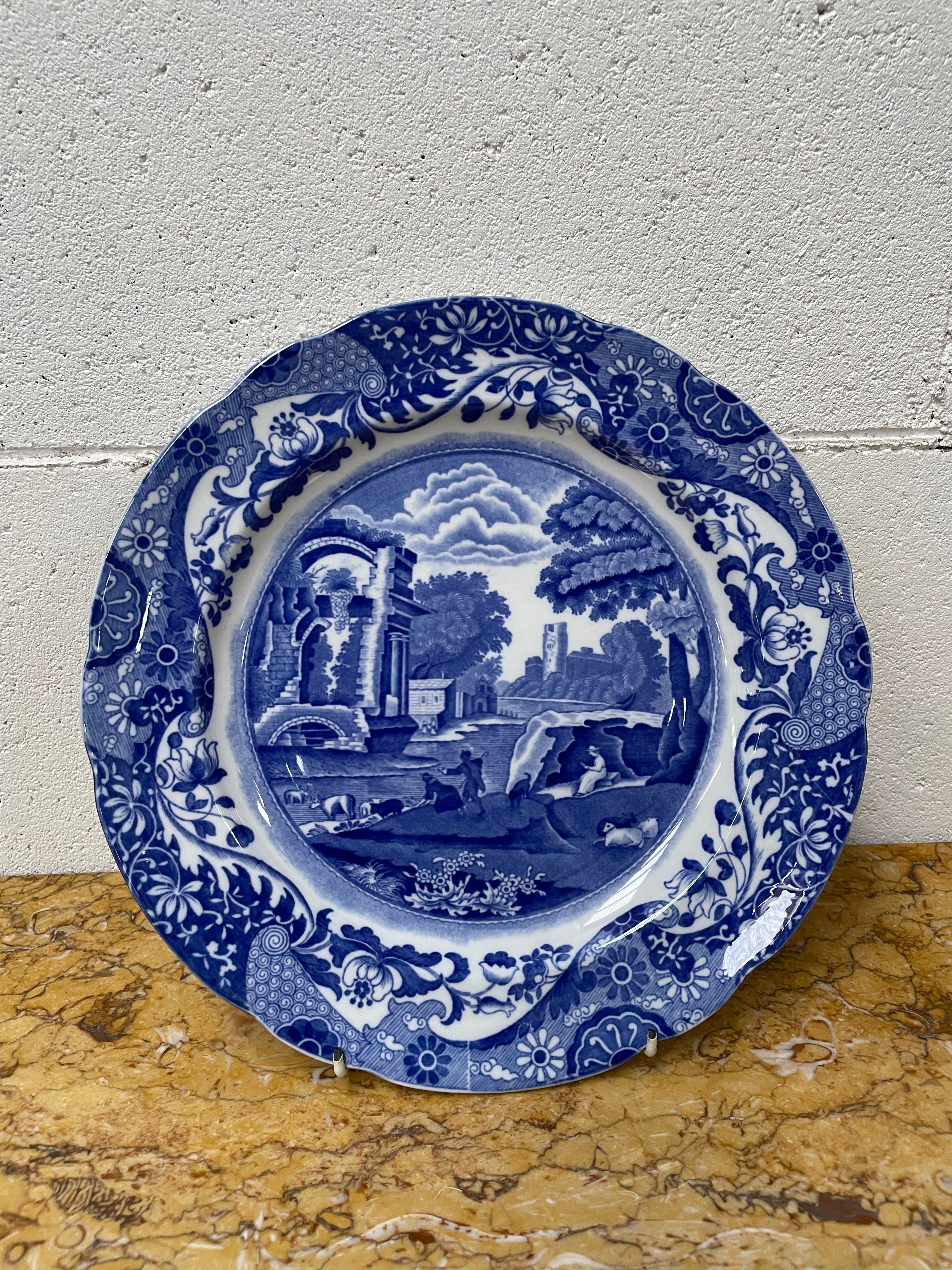 Spode "Italian" Pattern Dinner Plate | Antique & Vintage | Moonee Ponds Antiques | Australia Wide Delivery