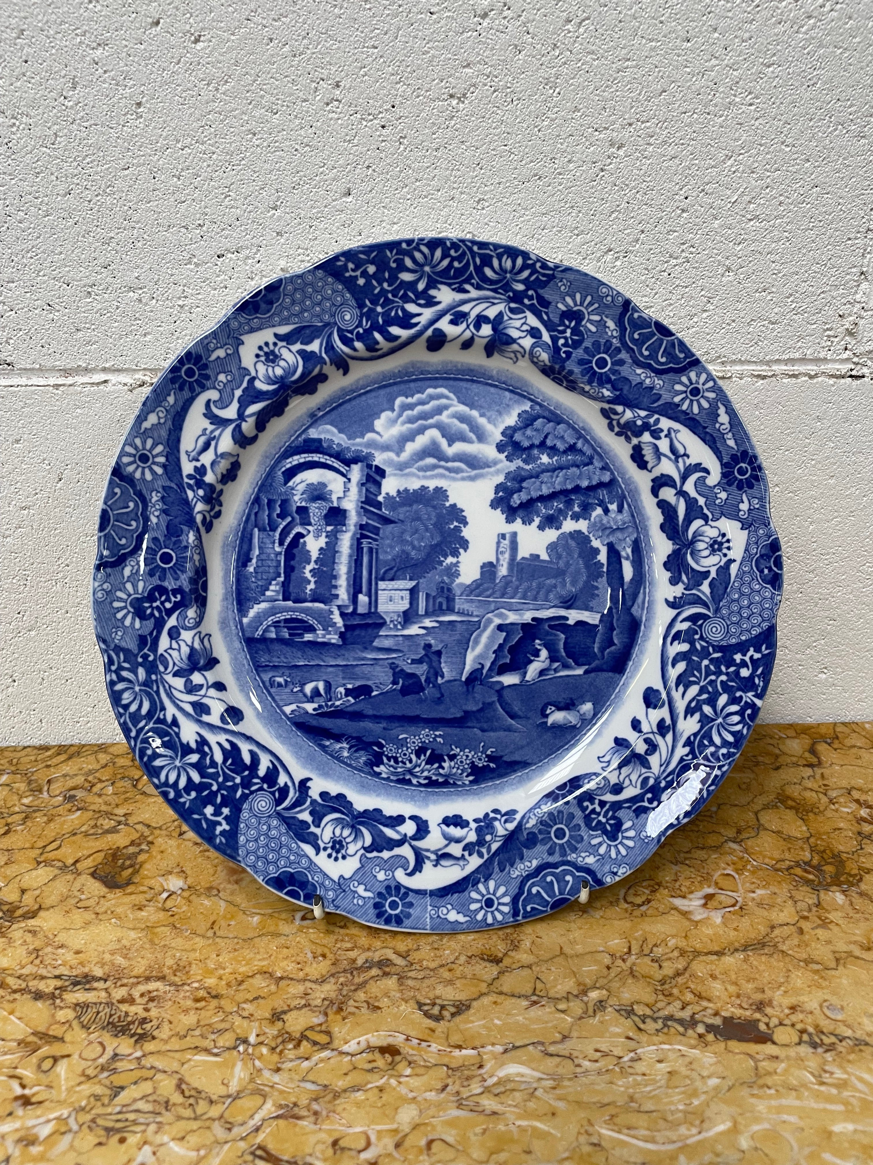 Spode "Italian" Pattern Dinner Plate | Antique & Vintage | Moonee Ponds Antiques | Australia Wide Delivery