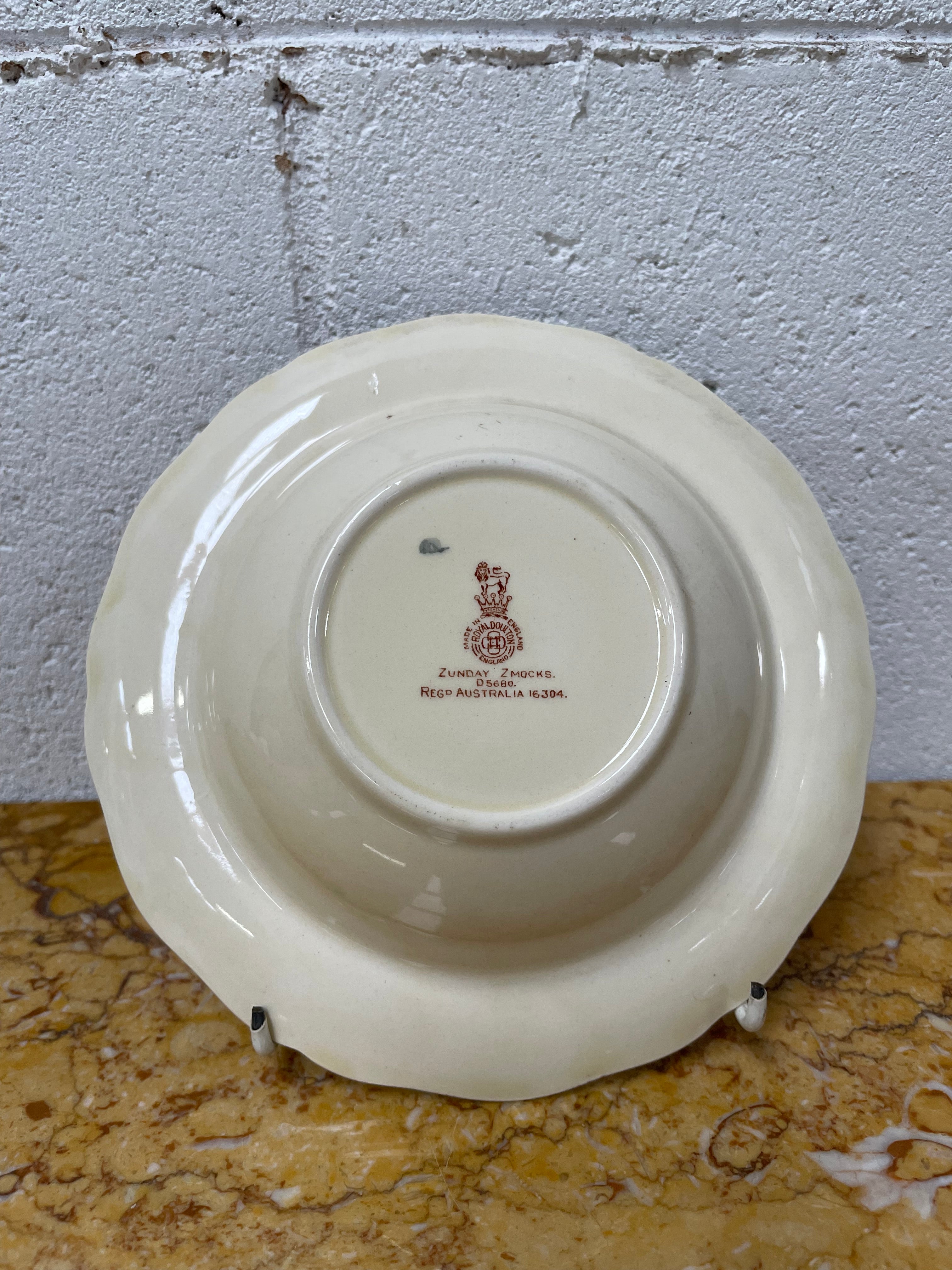 Royal Doulton Series Ware Zunday Zmocks Small Bowl | Antique & Vintage | Moonee Ponds Antiques | Australia Wide Delivery