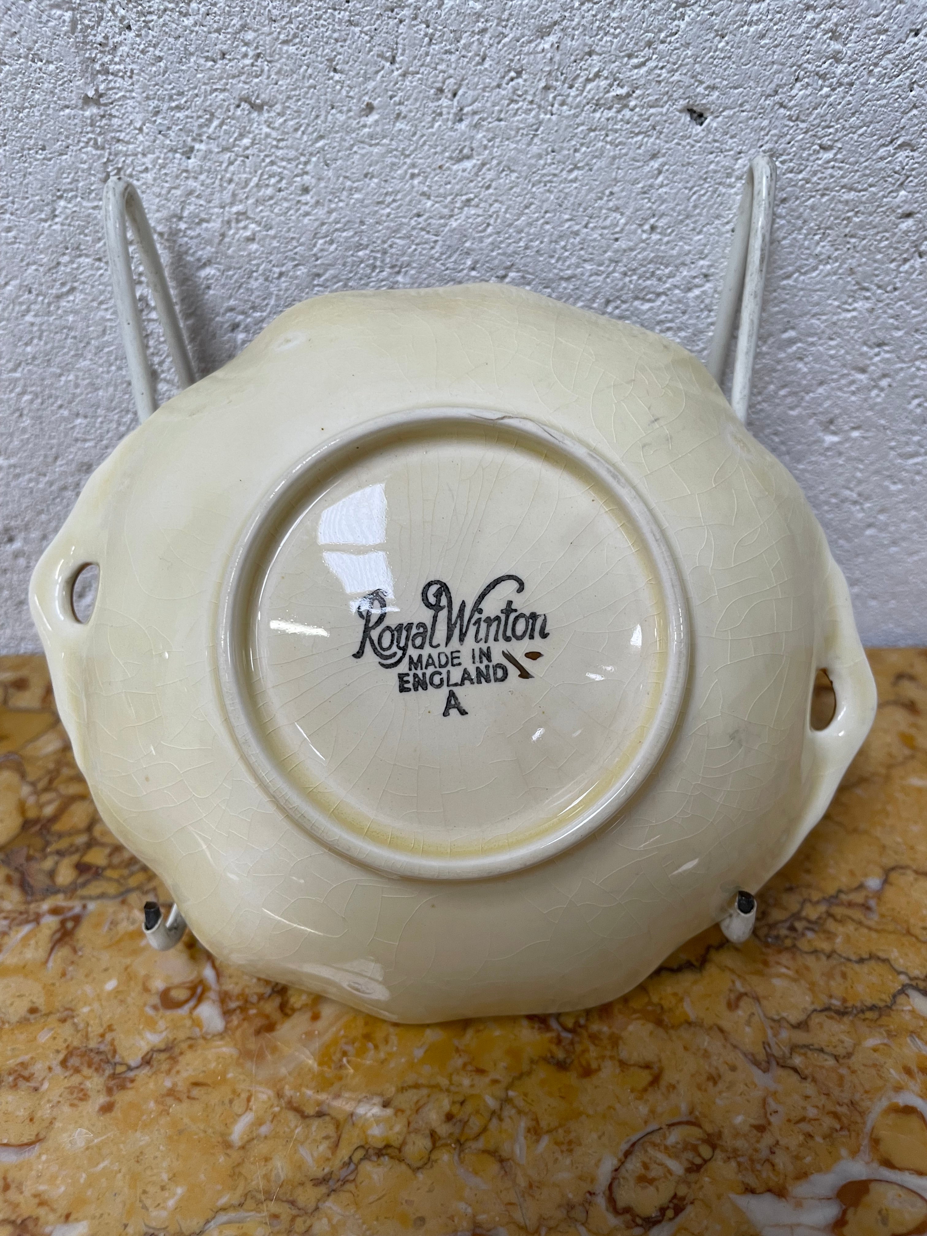 Royal Winton Commemorative Bowl | Antique & Vintage | Moonee Ponds Antiques | Australia Wide Delivery