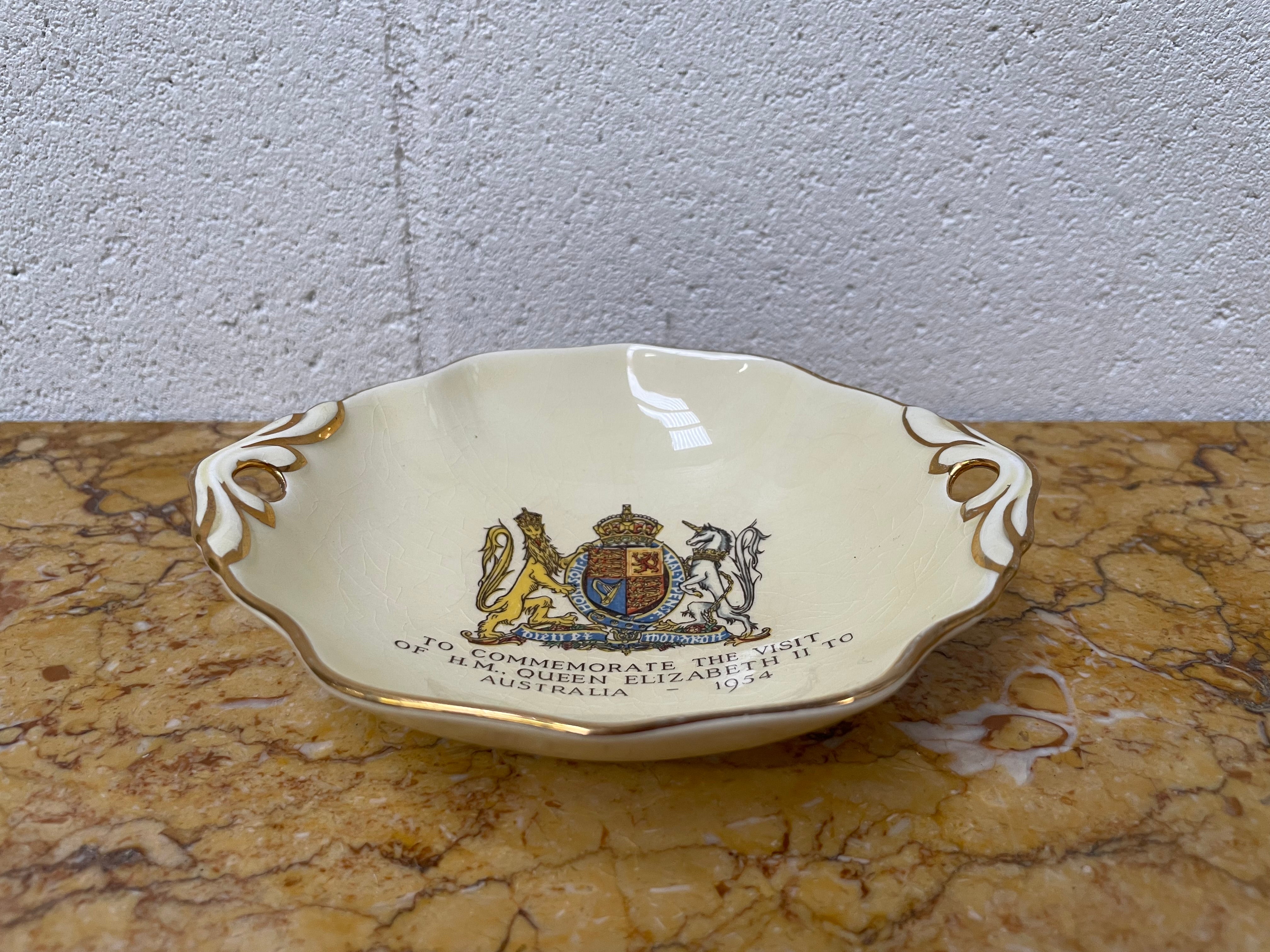Royal Winton Commemorative Bowl | Antique & Vintage | Moonee Ponds Antiques | Australia Wide Delivery