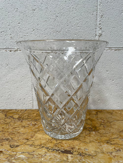 Large Crystal Vase | Antique & Vintage | Moonee Ponds Antiques | Australia Wide Delivery