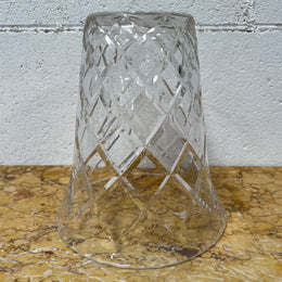 Large Crystal Vase