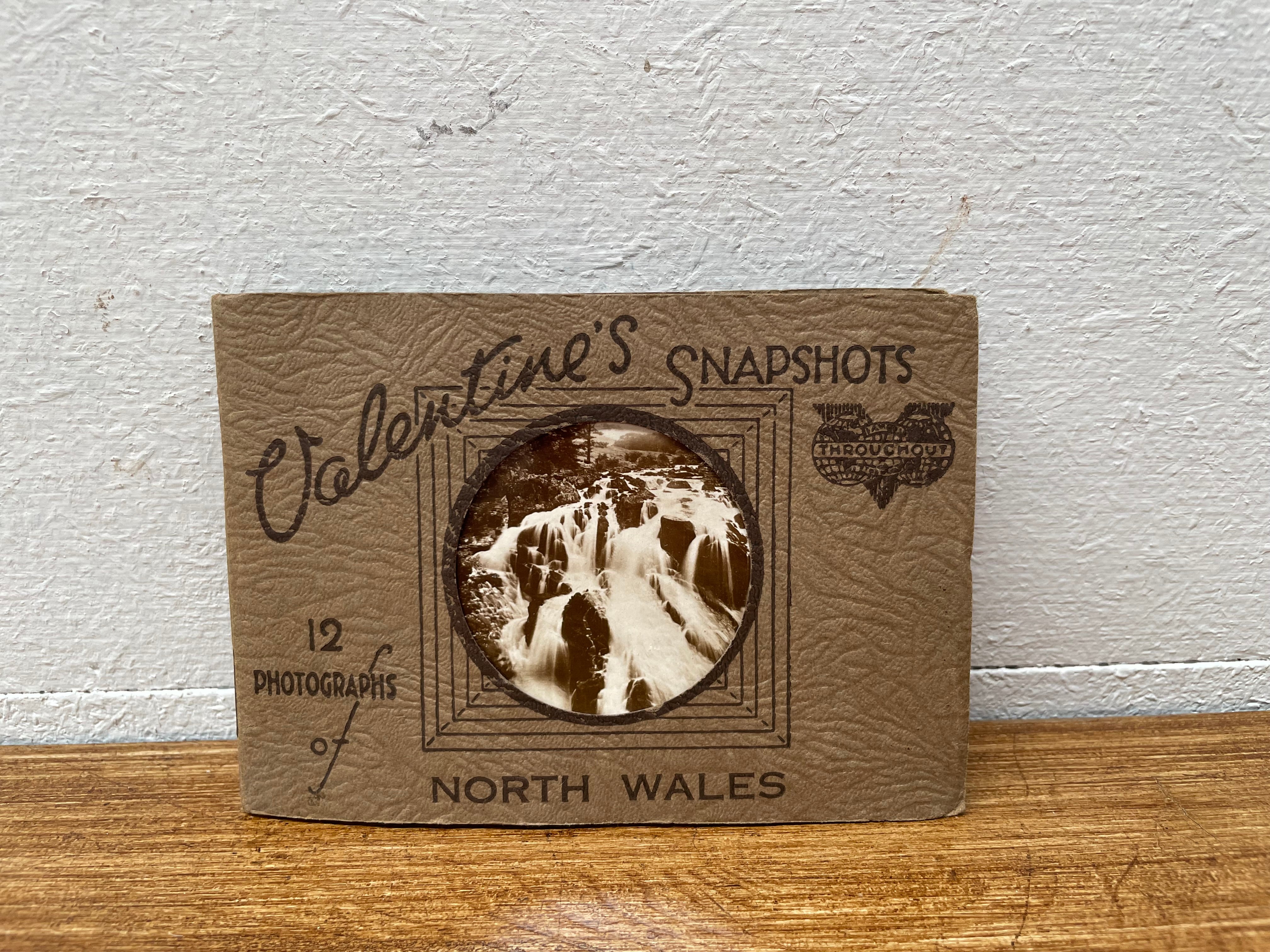 Vintage Valentines Snapshots Photographs Booklet
