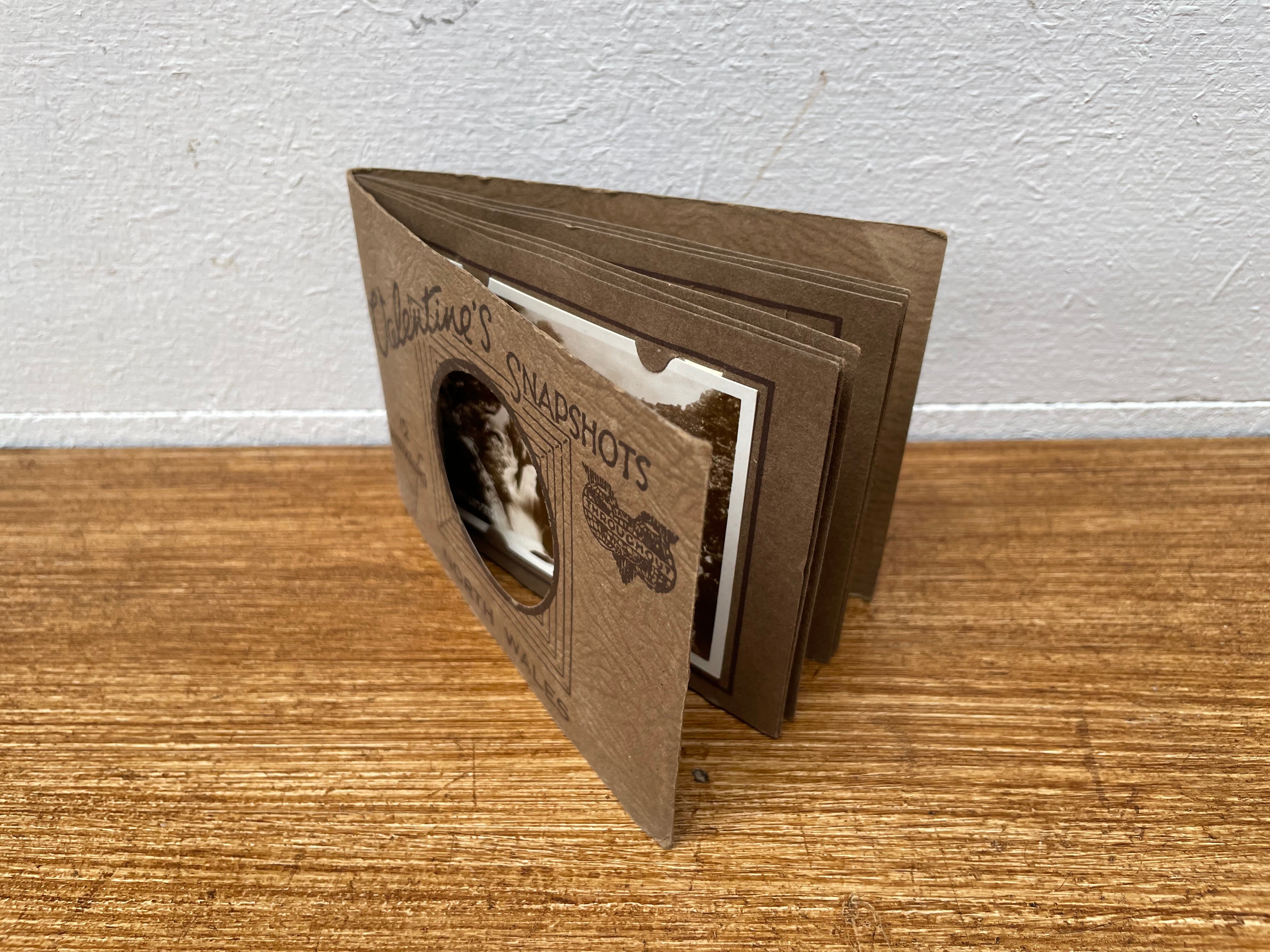 Vintage Valentines Snapshots Photographs Booklet