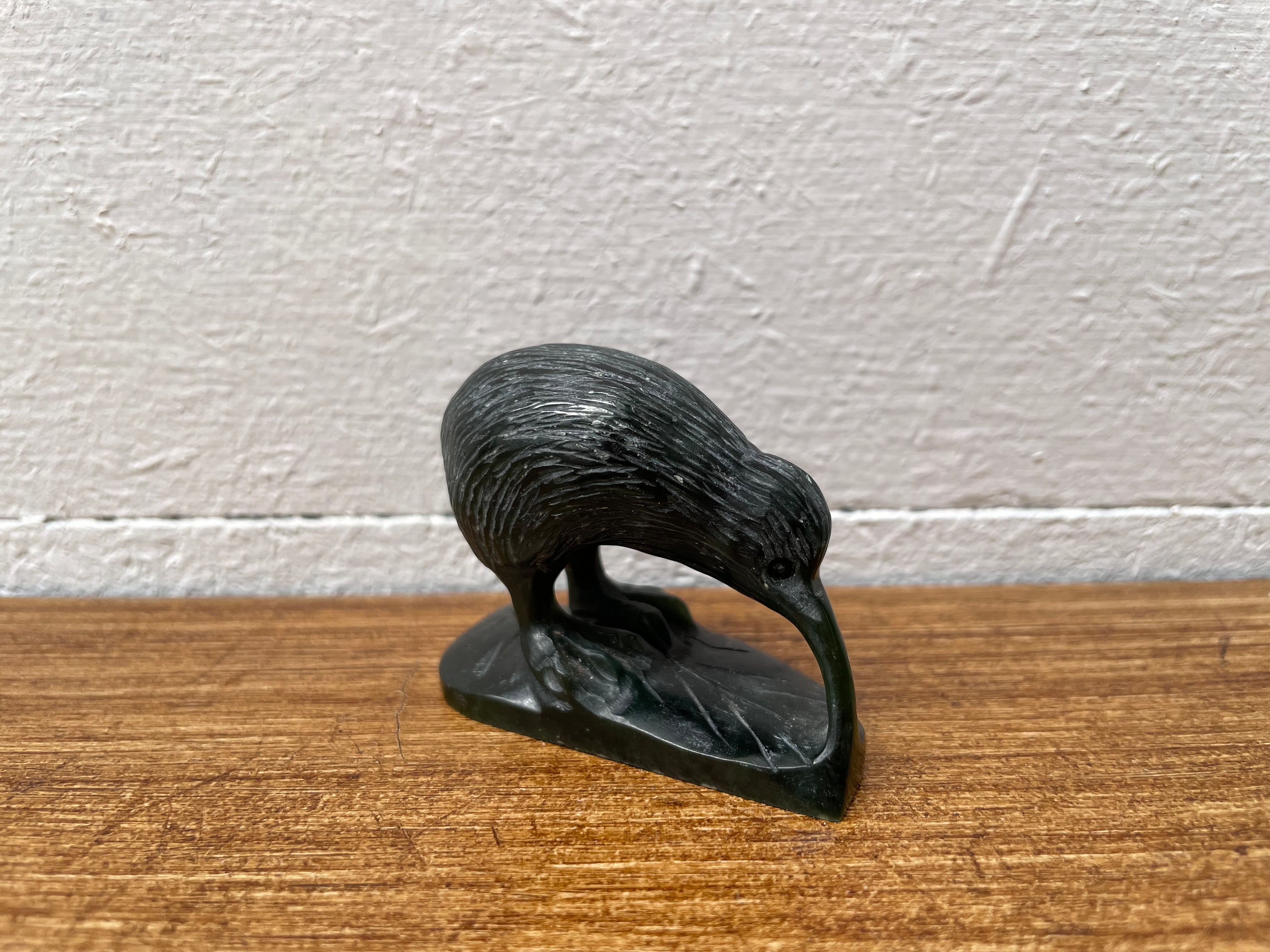 Vintage Hand Carved Kiwi Bird | Antique & Vintage | Moonee Ponds Antiques | Australia Wide Delivery