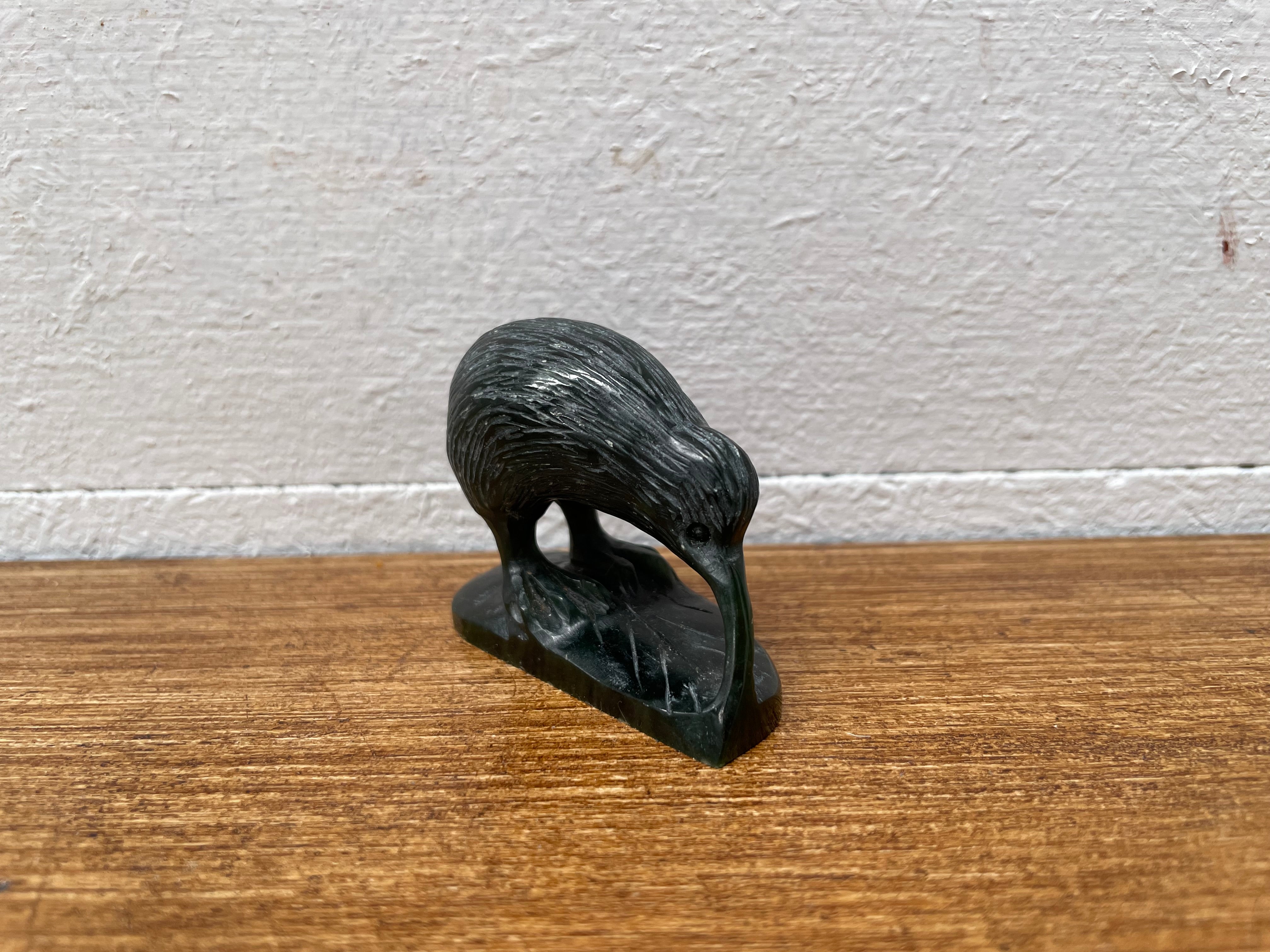 Vintage Hand Carved Kiwi Bird | Antique & Vintage | Moonee Ponds Antiques | Australia Wide Delivery
