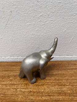 Vintage Pewter Elephant Statue | Antique & Vintage | Moonee Ponds Antiques | Australia Wide Delivery