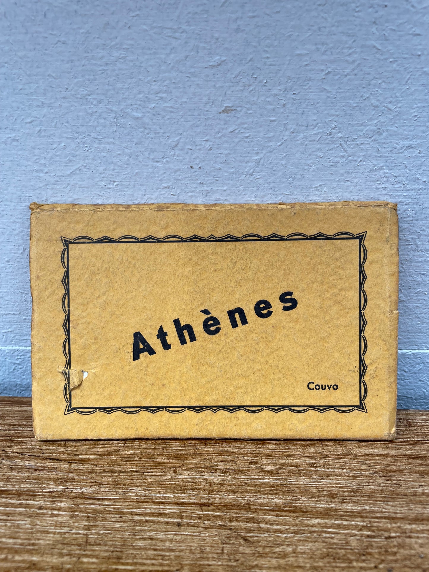 Vintage Athenes Souvenir Post Card Pack