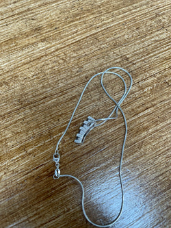 JENS AAGAARD Danish 925 Sterling Silver Chain with Pendant | Antique & Vintage | Moonee Ponds Antiques | Australia Wide Delivery