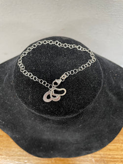 Danish Silver Charm Bracelet 'SH' | Antique & Vintage | Moonee Ponds Antiques | Australia Wide Delivery