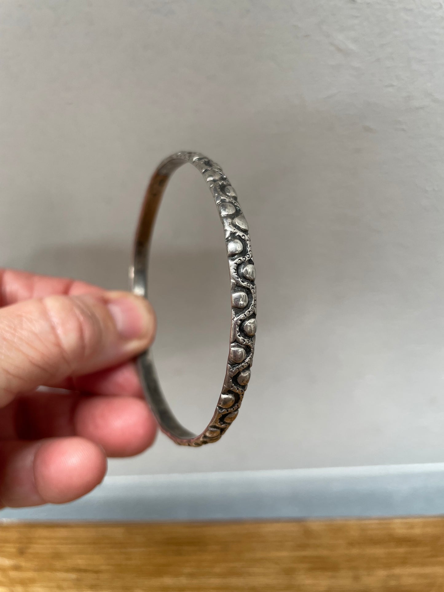 Antique Handmade Silver Bracelet