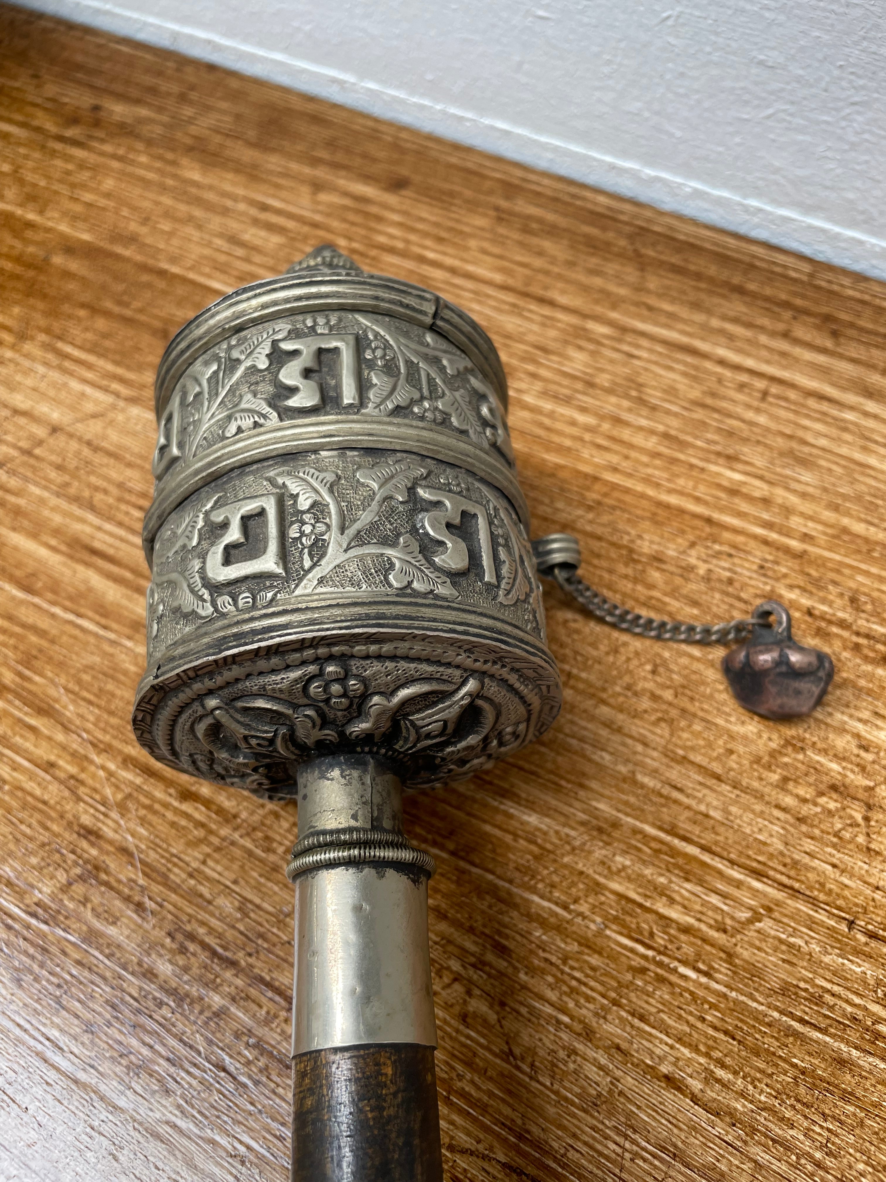 Vintage Tibetan Lucky Prayer Wheel | Antique & Vintage | Moonee Ponds Antiques | Australia Wide Delivery