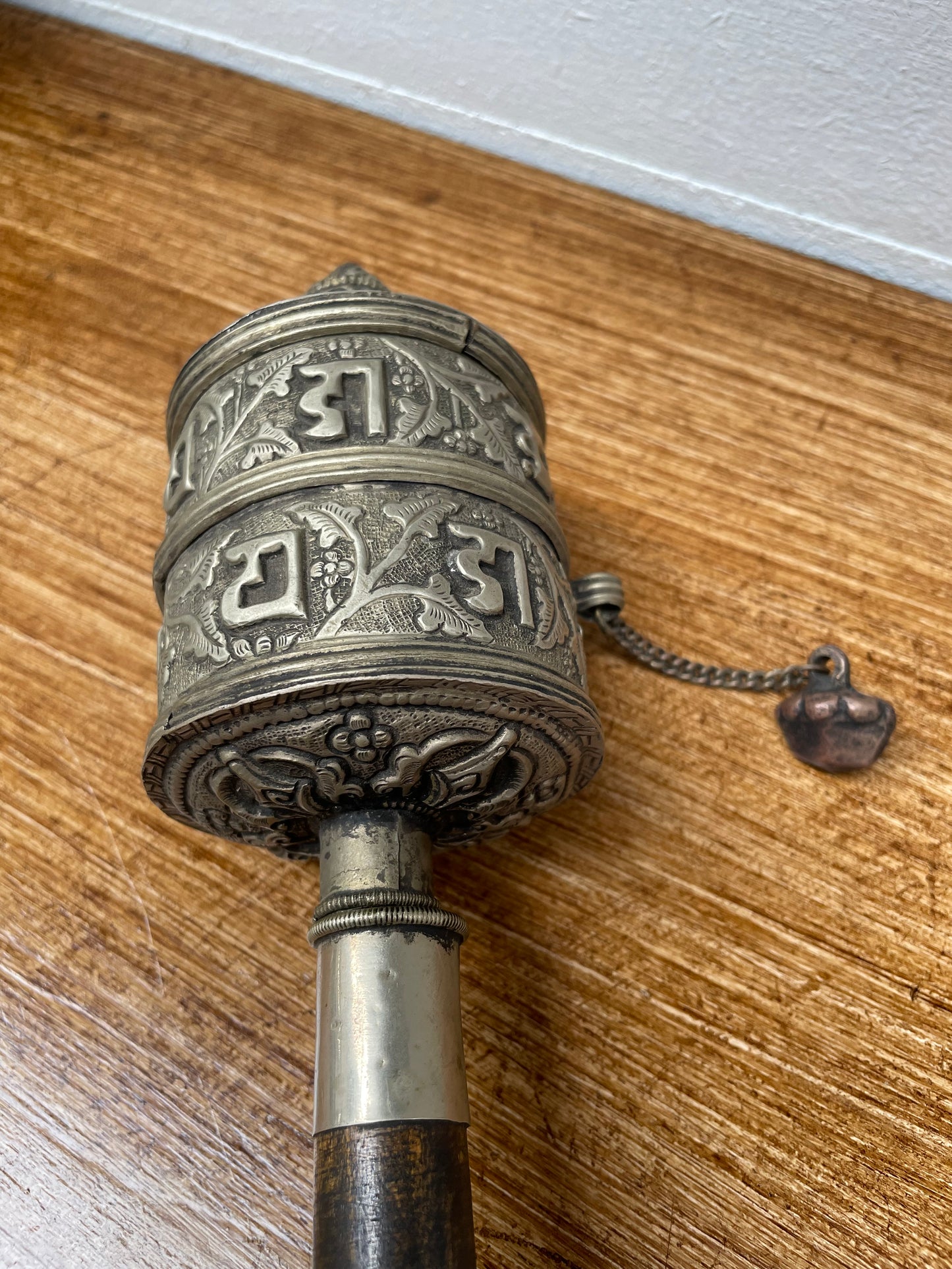 Vintage Tibetan Lucky Prayer Wheel