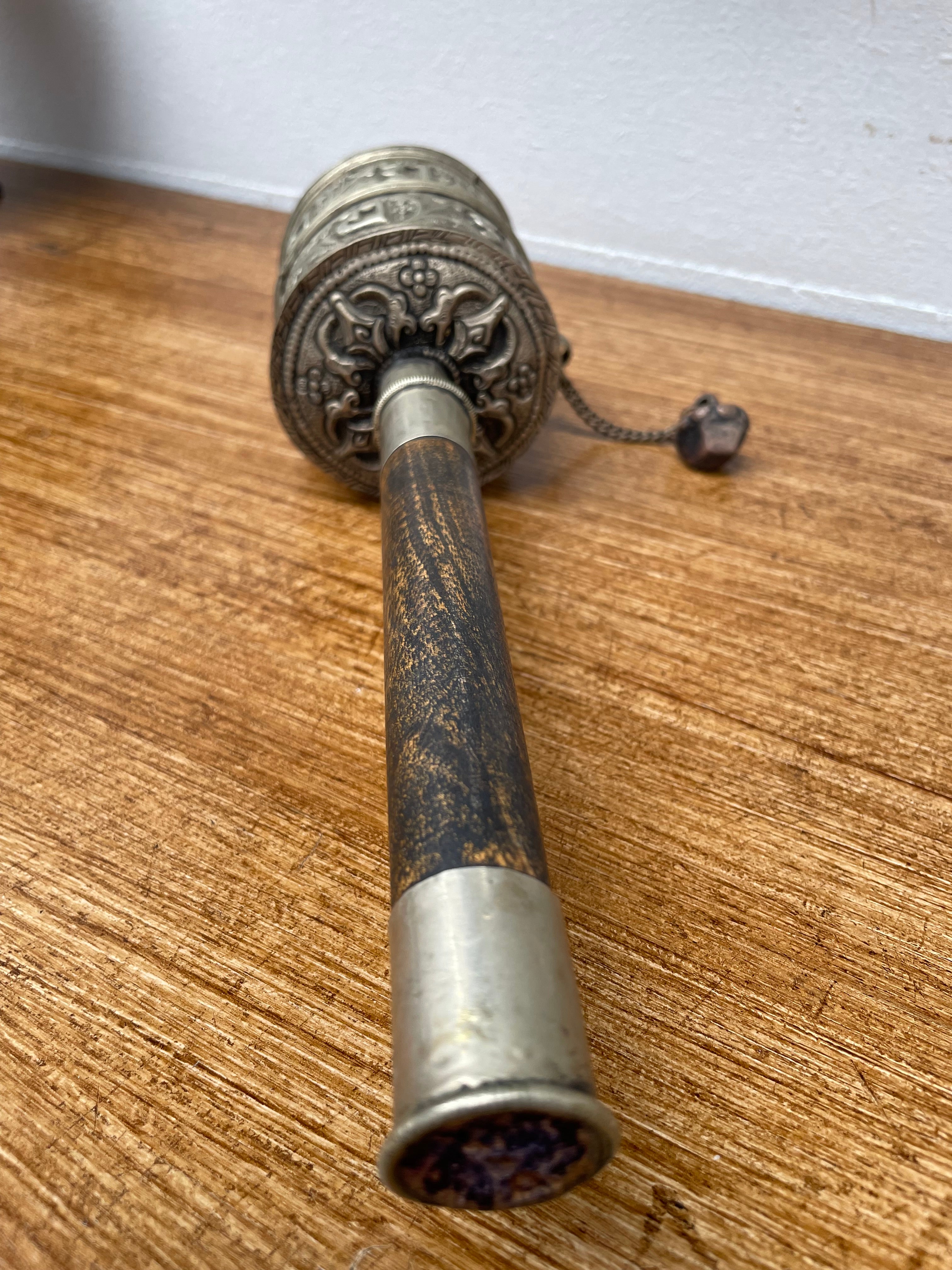 Vintage Tibetan Lucky Prayer Wheel | Antique & Vintage | Moonee Ponds Antiques | Australia Wide Delivery