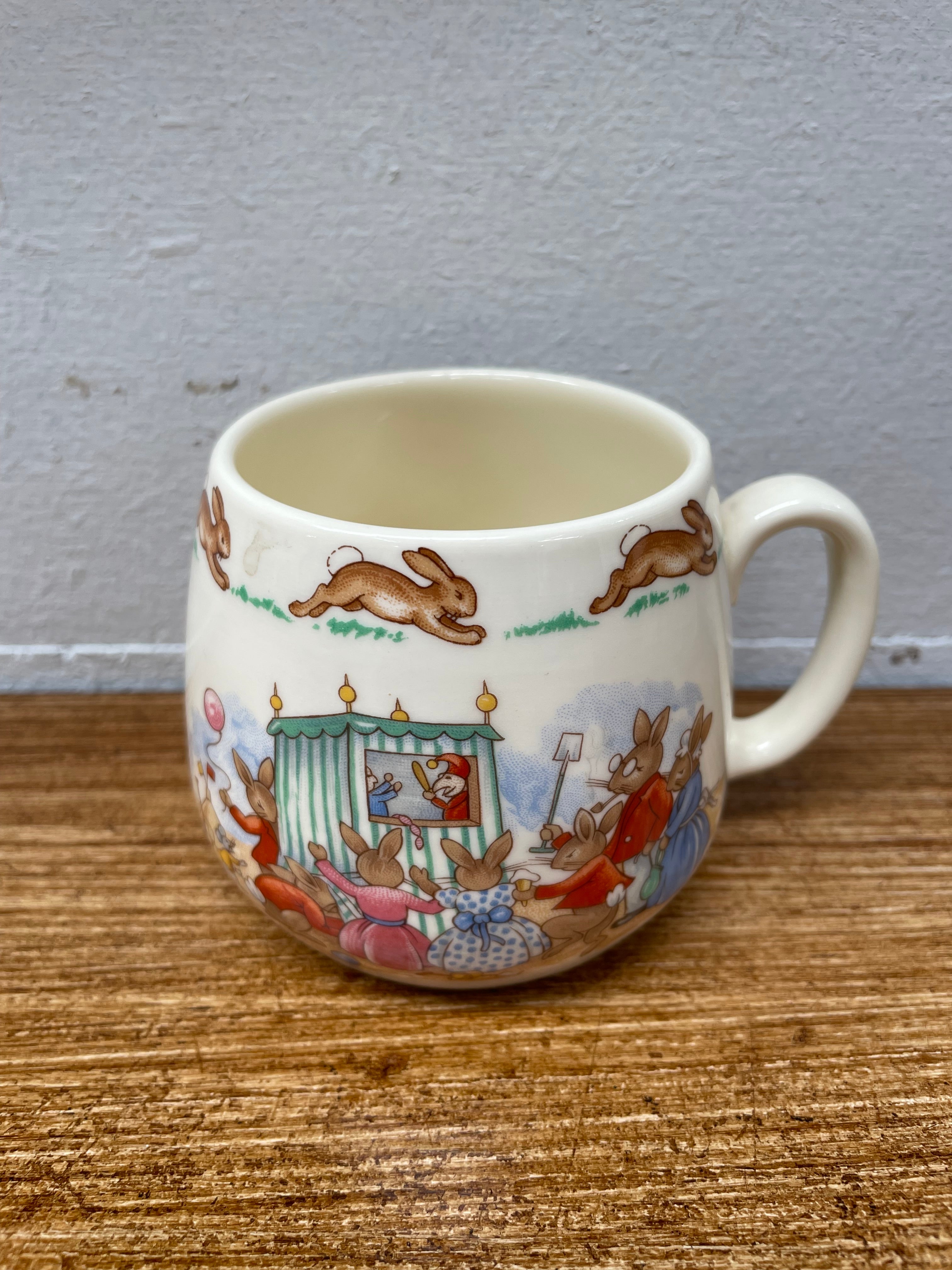 Bunnykins Children's Mug Fine Bone China | Antique & Vintage | Moonee Ponds Antiques | Australia Wide Delivery