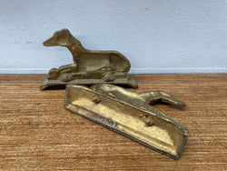 Antique Pair of Greyhound Bookends | Antique & Vintage | Moonee Ponds Antiques | Australia Wide Delivery