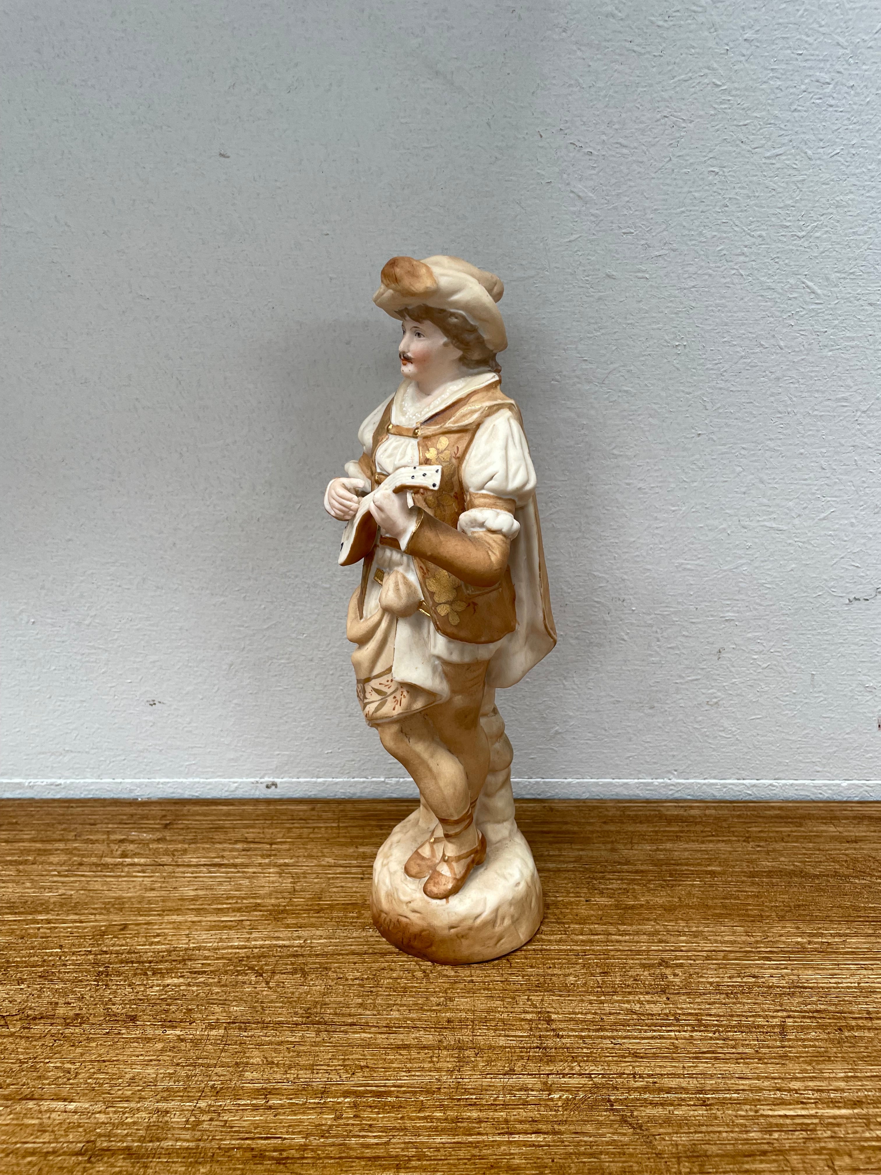 Antique Gentleman Bisque Figurine | Antique & Vintage | Moonee Ponds Antiques | Australia Wide Delivery