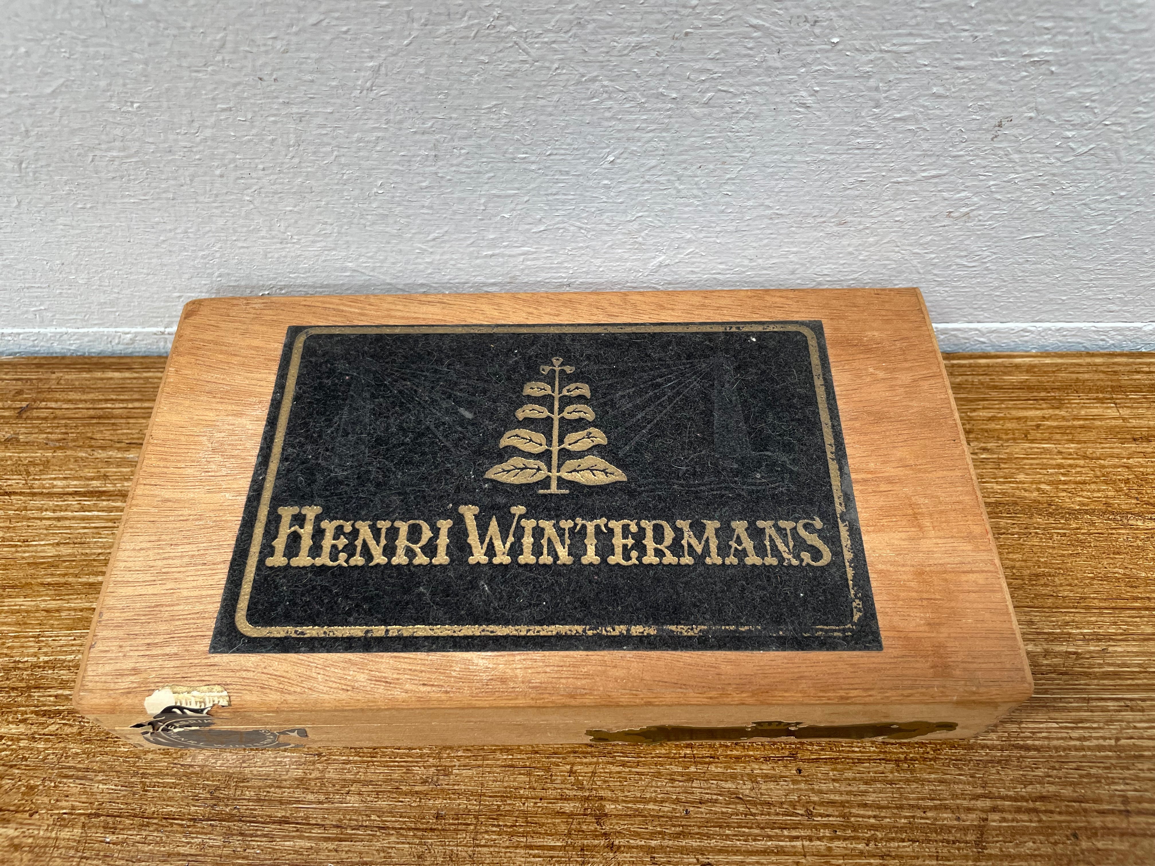 Vintage Dominos Set In Vintage Cigar Box | Antique & Vintage | Moonee Ponds Antiques | Australia Wide Delivery