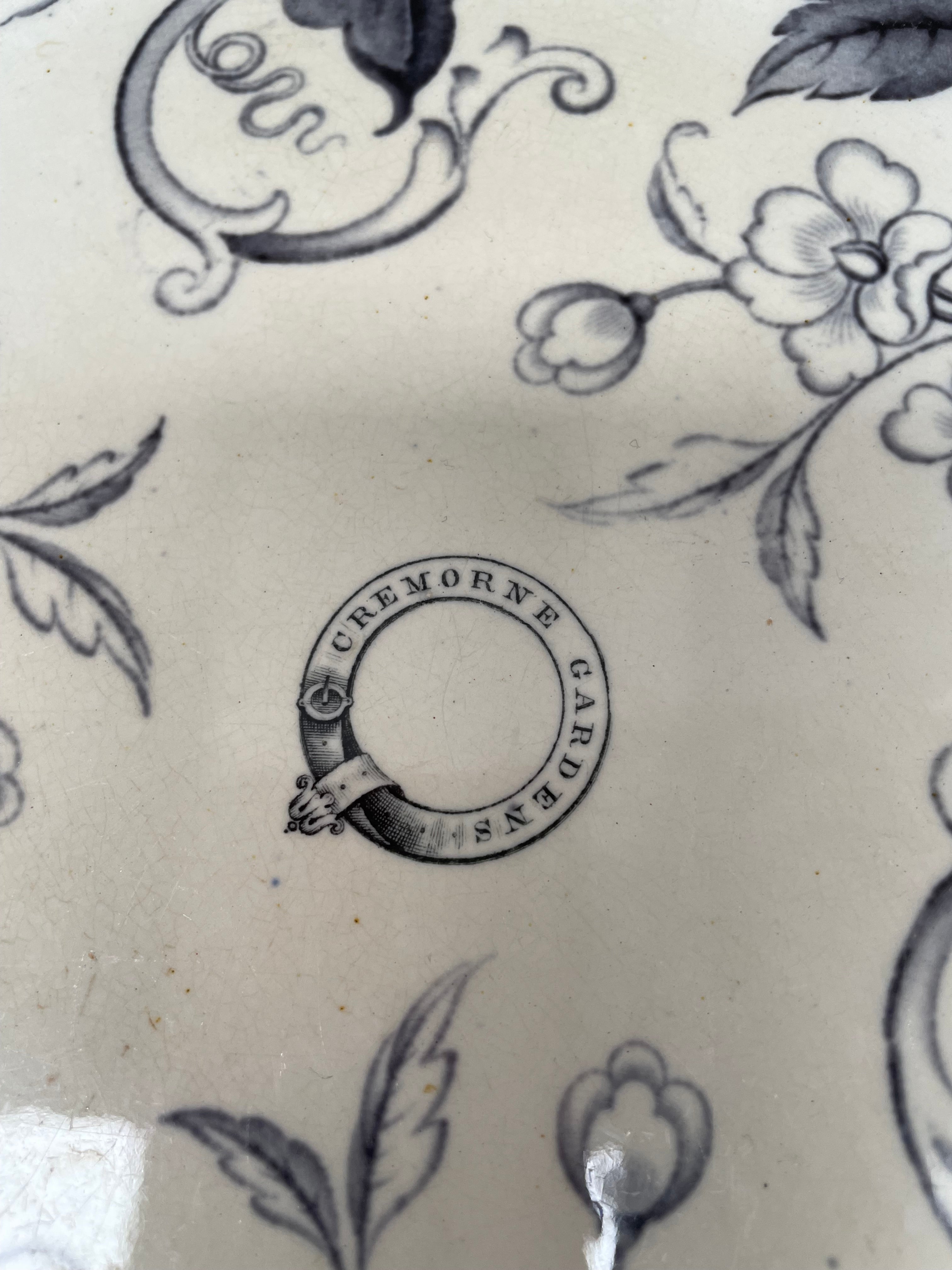 Victorian Cremorne Gardens Pattern Cake Stand | Antique & Vintage | Moonee Ponds Antiques | Australia Wide Delivery