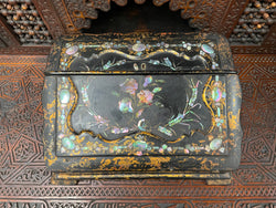 Papier Mache Writing Box/Slope Victorian | Antique & Vintage | Moonee Ponds Antiques | Australia Wide Delivery