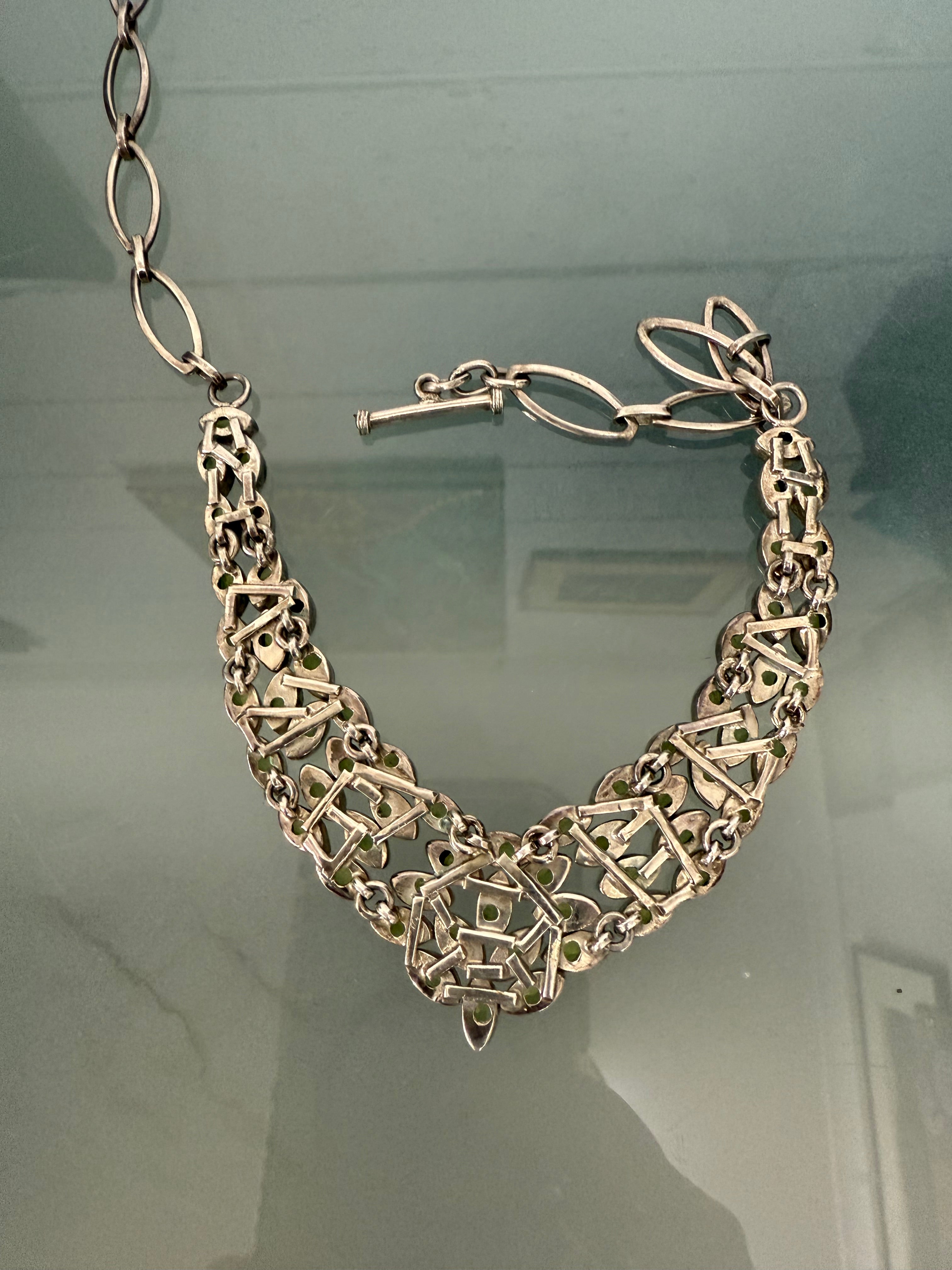 Stunning Vintage Style Peridot Necklace | Antique & Vintage | Moonee Ponds Antiques | Australia Wide Delivery