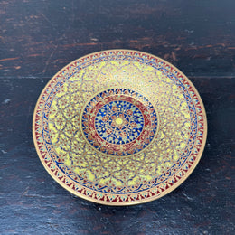 Vintage Hand Painted & Gilded Thai Benjarong Porcelain