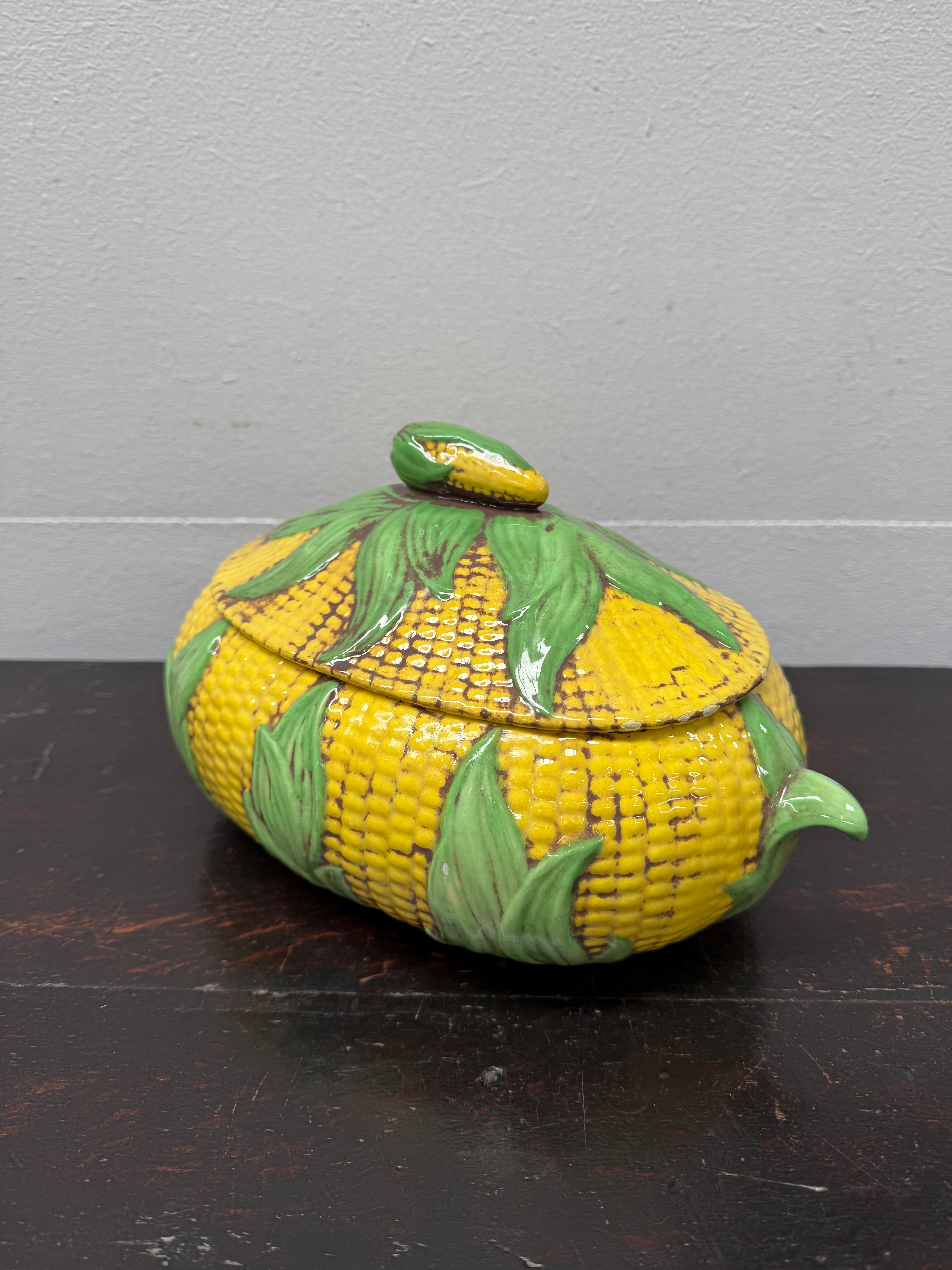 Viontage Corn On The Cob Tureen