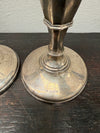 Pair Sterling Silver Birmingham Art Deco Style Candlesticks | Antique & Vintage | Moonee Ponds Antiques | Australia Wide Delivery
