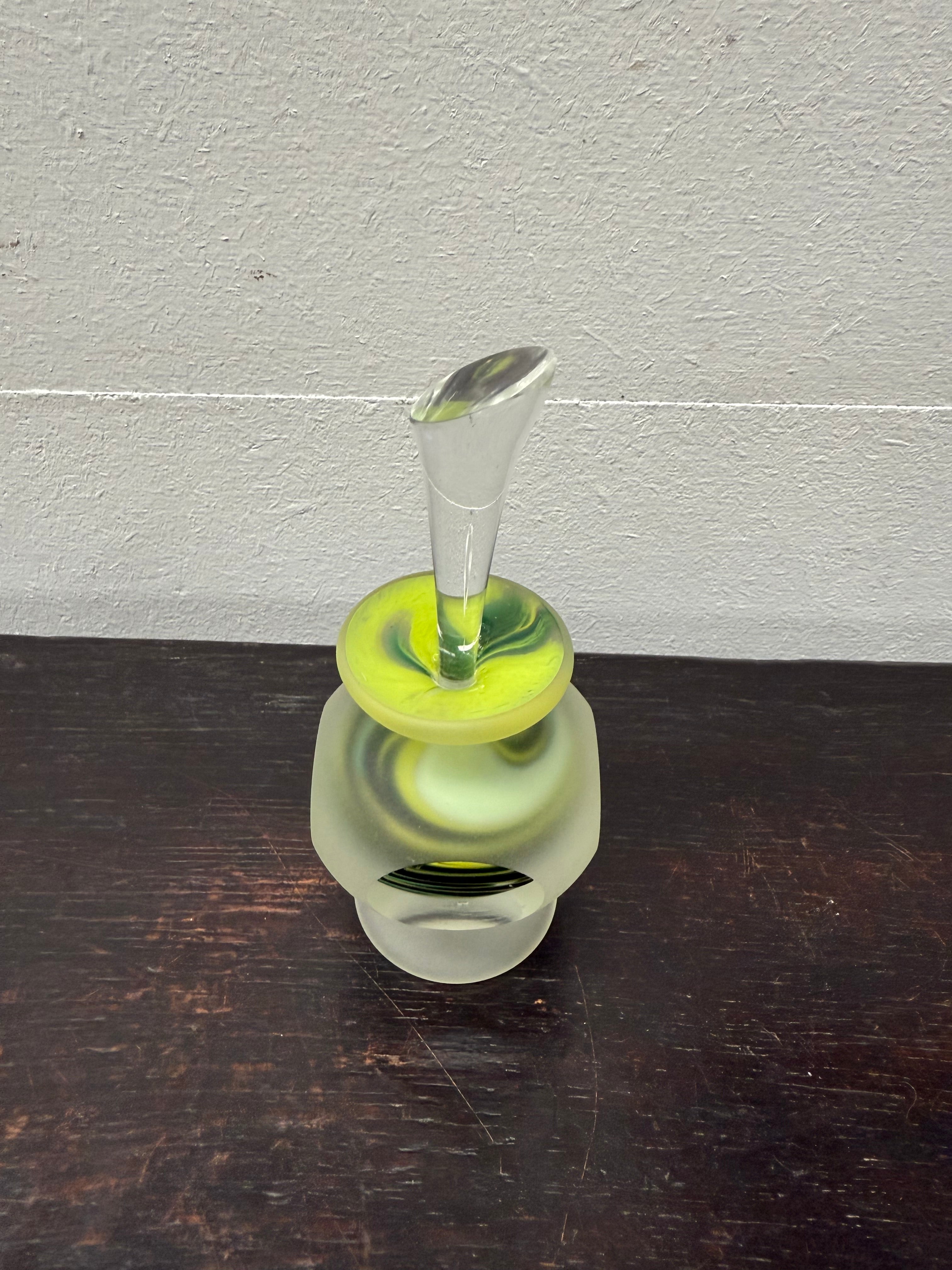 Hokitika New Zealand Glass Perfume Bottle | Antique & Vintage | Moonee Ponds Antiques | Australia Wide Delivery
