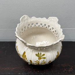 Vintage Hand Painted Majolica Jardinere