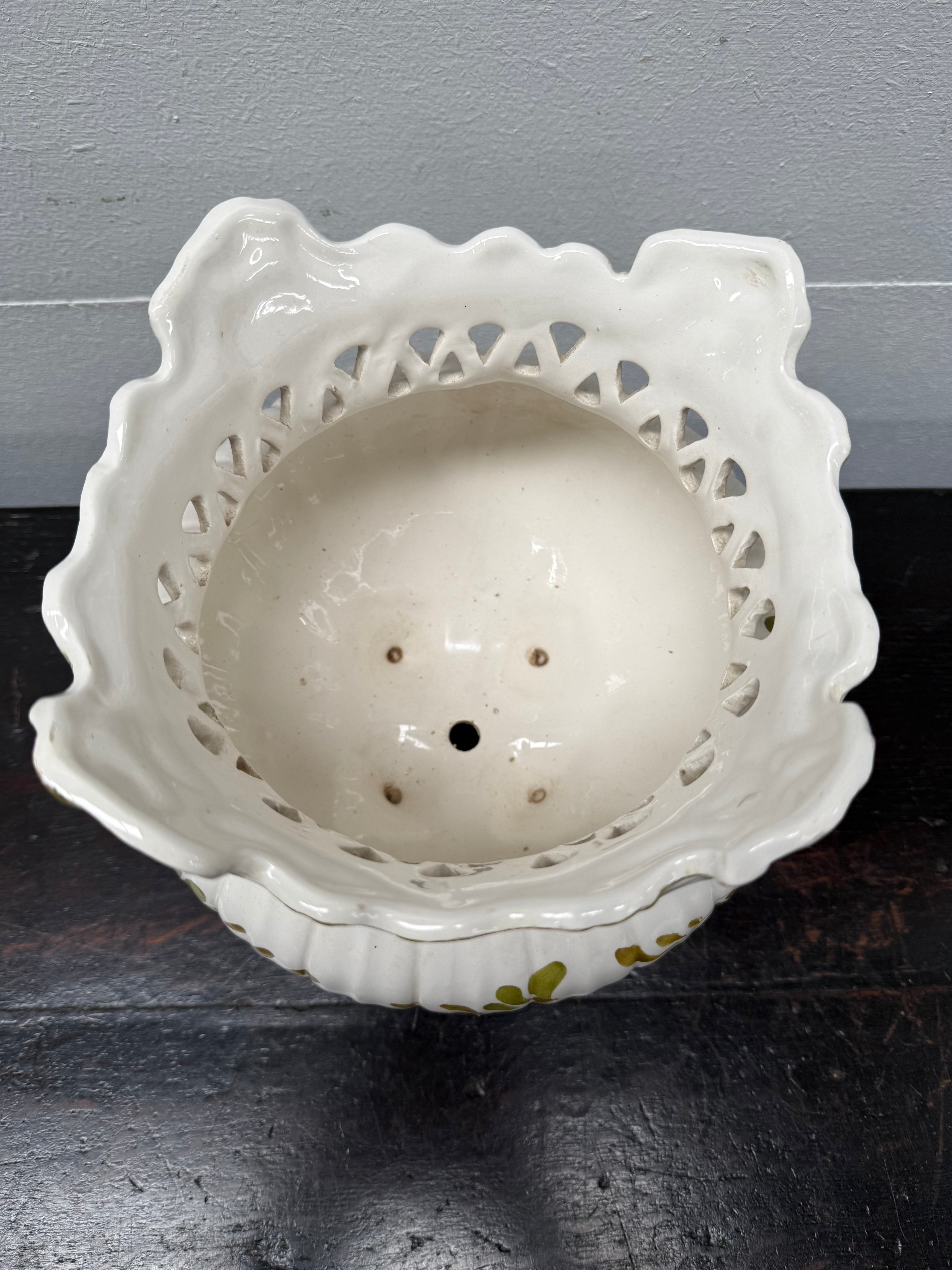 Vintage Hand Painted Majolica Jardinere | Antique & Vintage | Moonee Ponds Antiques | Australia Wide