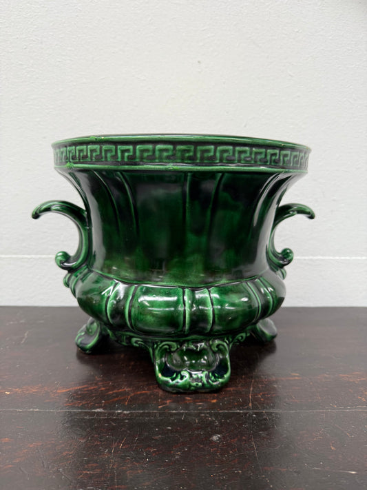 Antique French Majolica Jardiniere