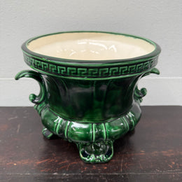 Antique French Majolica Jardiniere