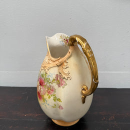Large Crown Devon Victorian Jug