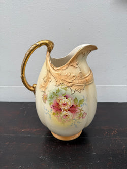 Large Crown Devon Victorian Jug | Antique & Vintage | Moonee Ponds Antiques | Australia Wide Delivery