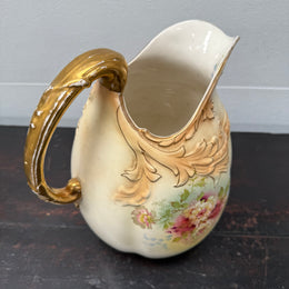 Large Crown Devon Victorian Jug